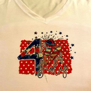Custom 4th of July women’s tshirt